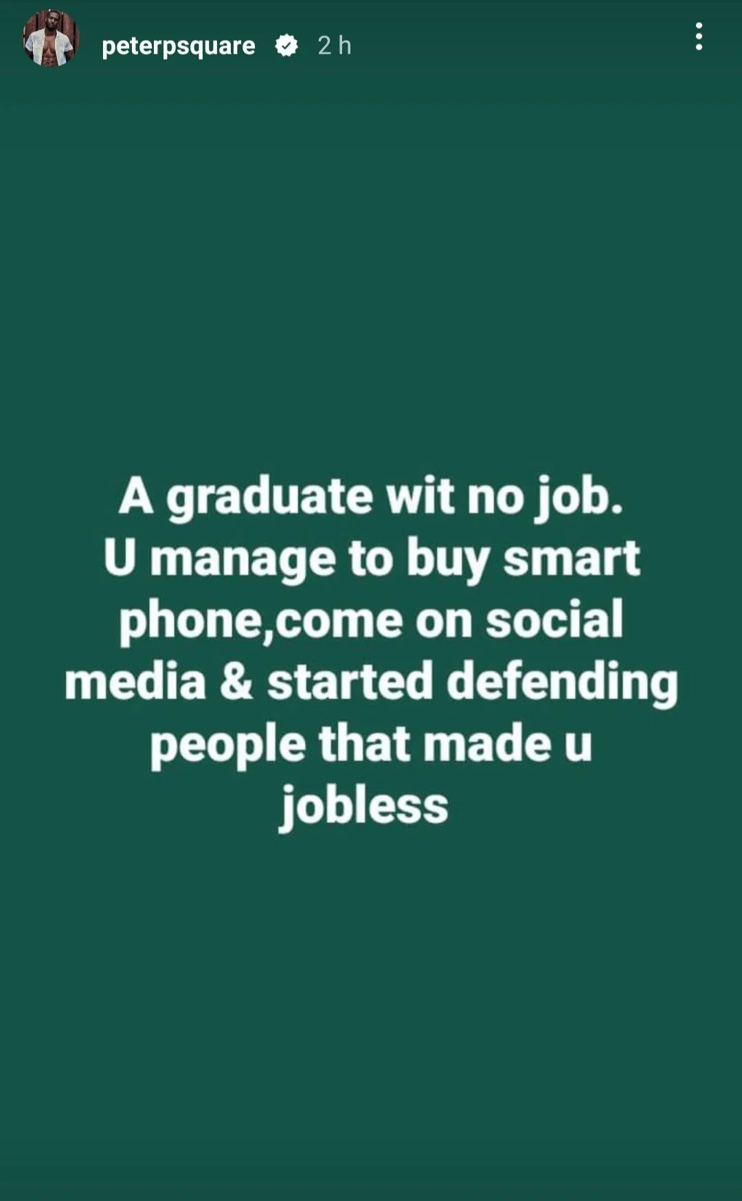 Peter-Okoye-jobless-youths