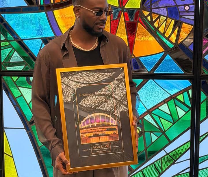 Adekunle Gold Becomes First Artist to Sell Out Wole Soyinka Centre Concert