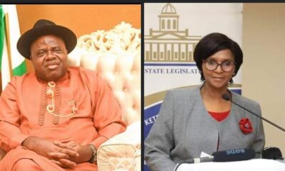 Governor-Douye-Diri-and-Zanele-Sifuba