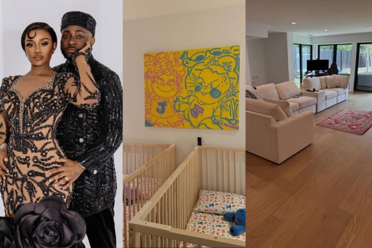 Davido Shares Rare Glimpse of Twins’ Playroom