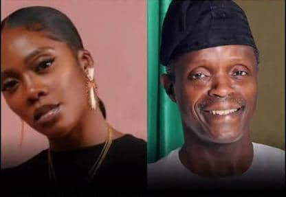 “True Honour” – Fans Praise Tiwa Savage After Meeting Osinbajo in New York