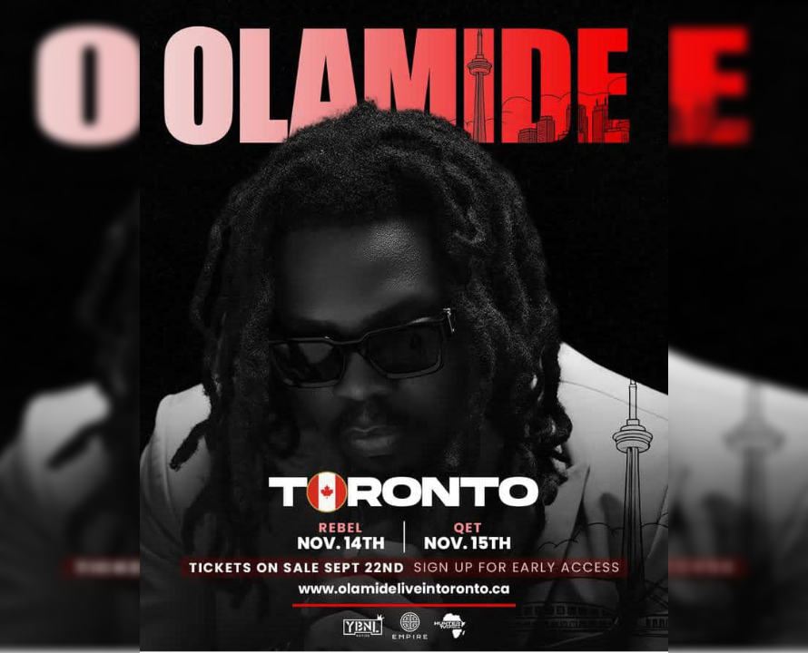 Street Vibes Hit Canada: Olamide Live