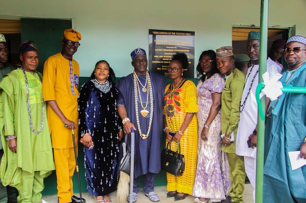 Tolulope Oginni Renovates Ajogbo Grammar School Hall