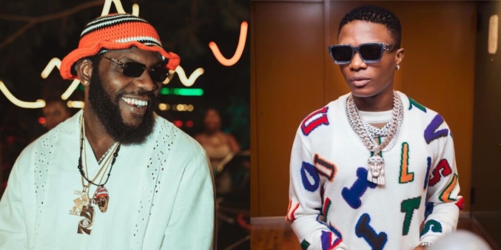 “When You Walk With God, the Sky Is Your Starting Point” – Wizkid Advises Odumodu Blvck