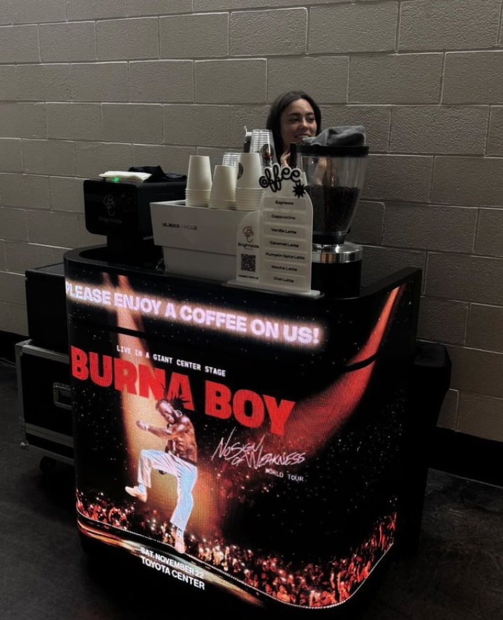 Who Says Coffee Keeps People Up? — Fans React As Burna Boy Offers Free Coffee at His Shows