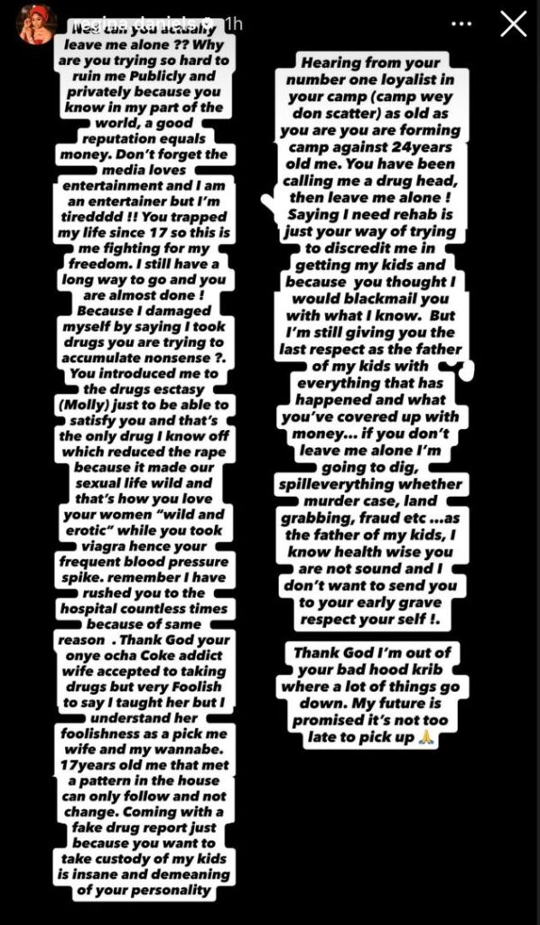 I’ll Expose Everything — Regina Daniels Threatens to Leak Ned Nwoko’s Alleged Murder, Fraud & Land Scandals