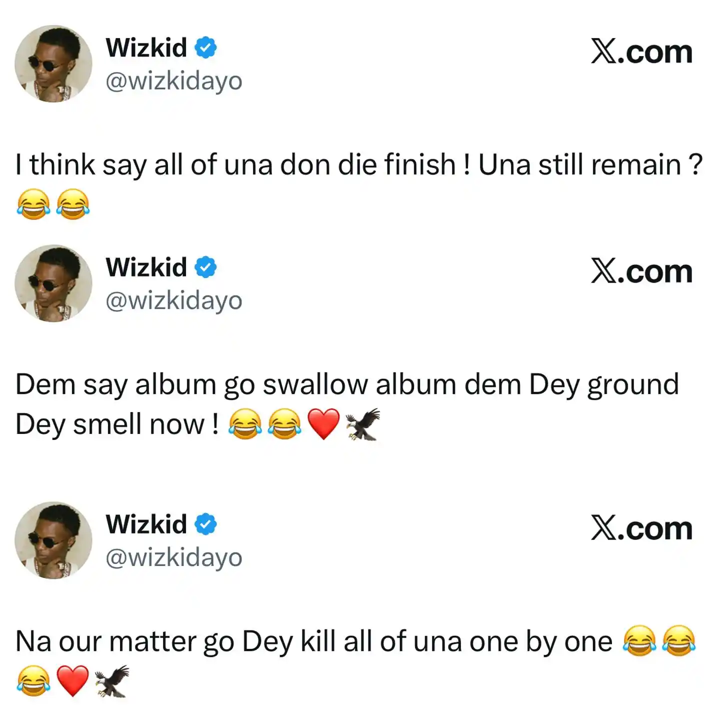 Wizkid Fires Shots at Davido After Becoming Nigeria’s No.1 Spotify Artiste in 2025