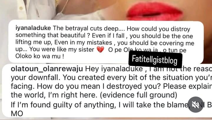 You Created Your Downfall — Actress Olatoun Fires Back at Femi Adebayo’s Wife in Explosive Clash