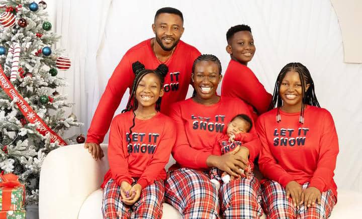 Nigerian Celebrities Celebrate Christmas 2025 With Family Photos