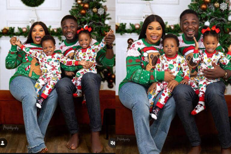 Nigerian Celebrities Celebrate Christmas 2025 With Family Photos