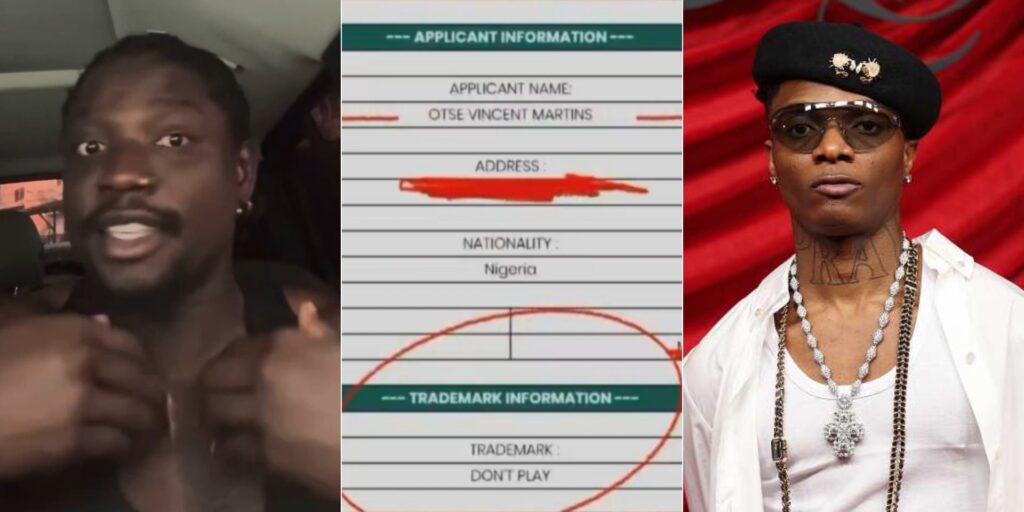 VeryDarkMan Alleges Wizkid Sampled His Trademarked Phrase