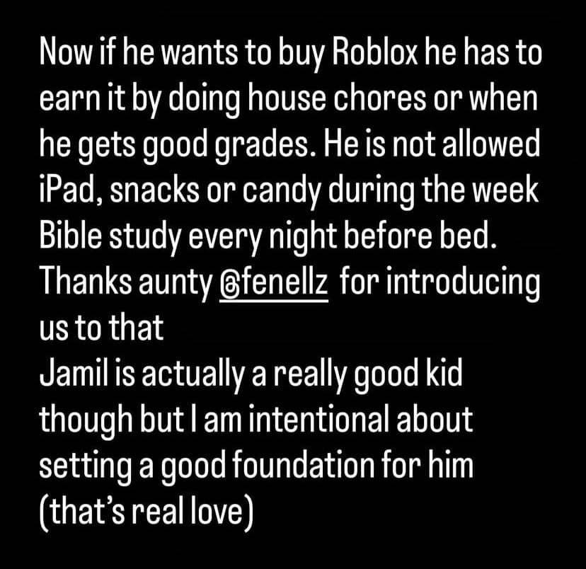 Tiwa Savage Inspires Parents With Jamil’s Upbringing