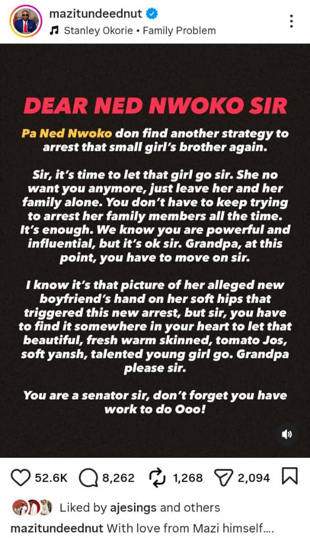 Regina Daniels’ Boyfriend Sparks Ann’s Arrest – Tunde Ednut Claims