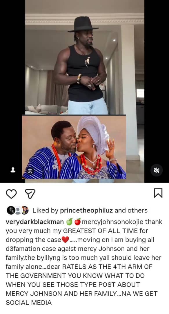 Mercy Johnson Withdraws Charges As TikToker Walks Free