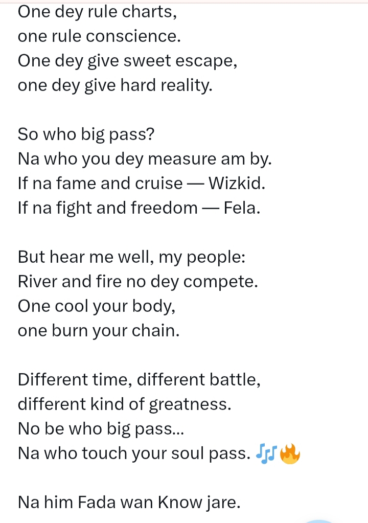Wizkid Rules Charts, Fela Rules Conscience — Charly Boy Says