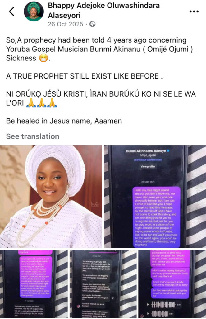 2021 Prophecy To Omije Ojumi Resurfaces After Death