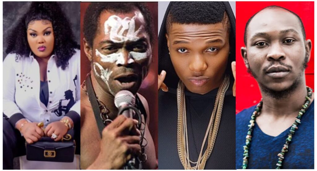 Fela’s Daughter Slams Wizkid Over “Bigger” Claim