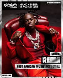 Nigerian Artistes Dominate 2026 MOBO Nominations