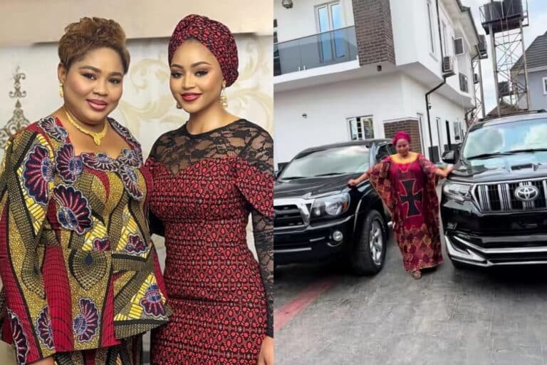 Regina Daniels Surprises Mother Rita With Two Luxury Cars