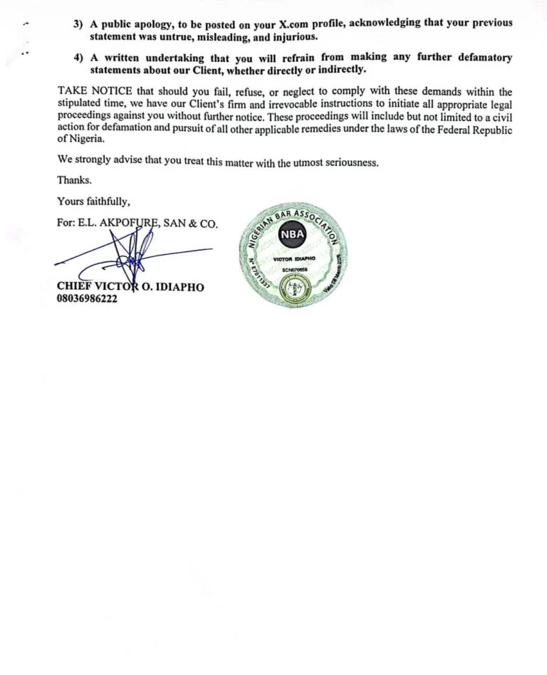 BBNaija Neo Threatens Lawsuit Over Rape Allegation