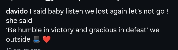 Davido Breaks Silence After Losing At Grammy Awards