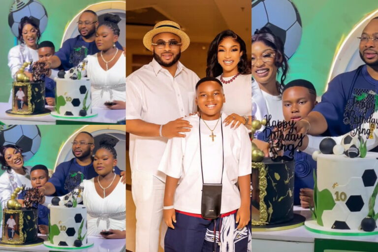 Tonto Dikeh Prays For Churchill During Son’s Birthday