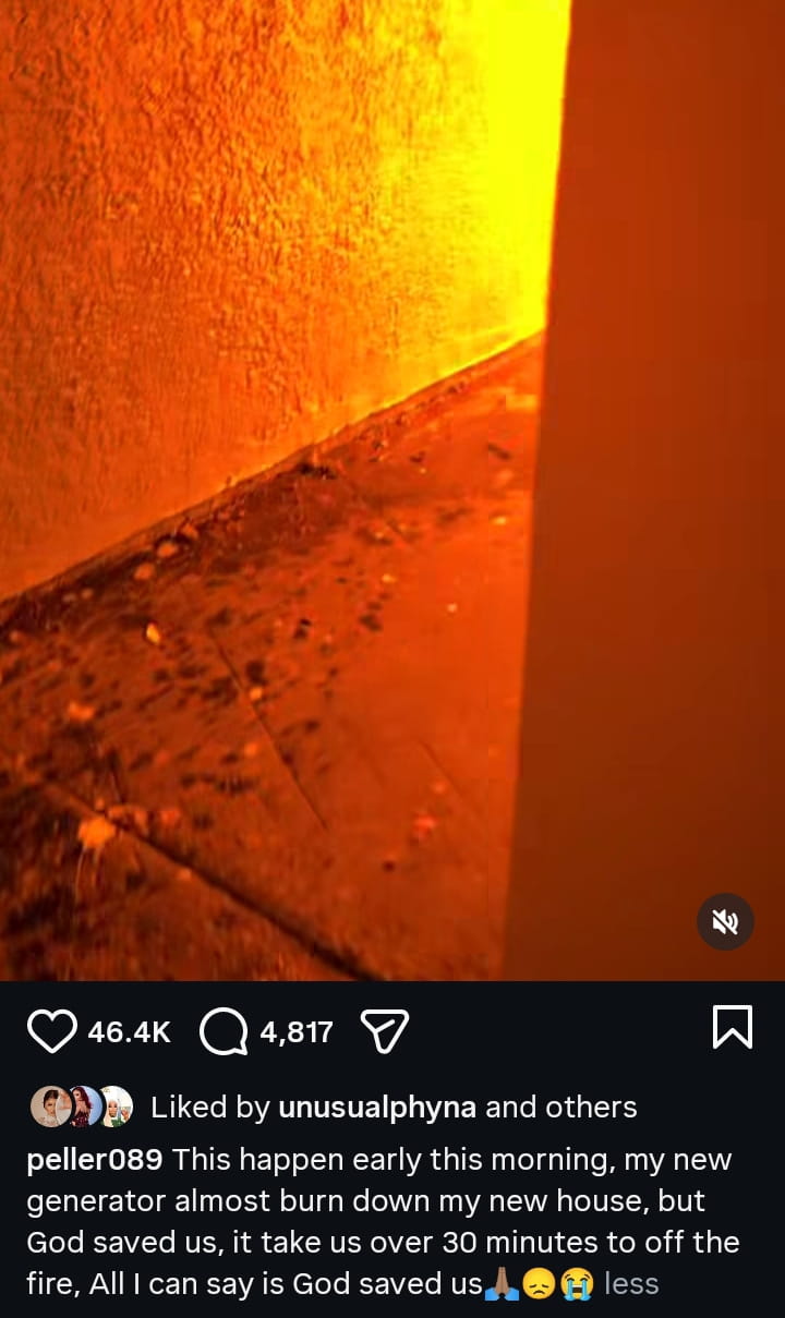 Generator Fire Nearly Destroys Peller’s New Mansion