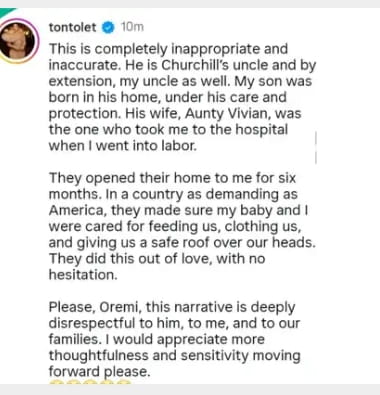 Tonto Dikeh Clears Air On Viral Birthday Hug Controversy
