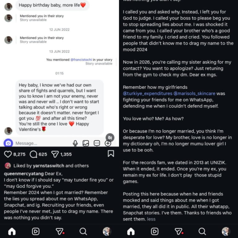 BBNaija Queen Slams Ex Over Valentine Wish