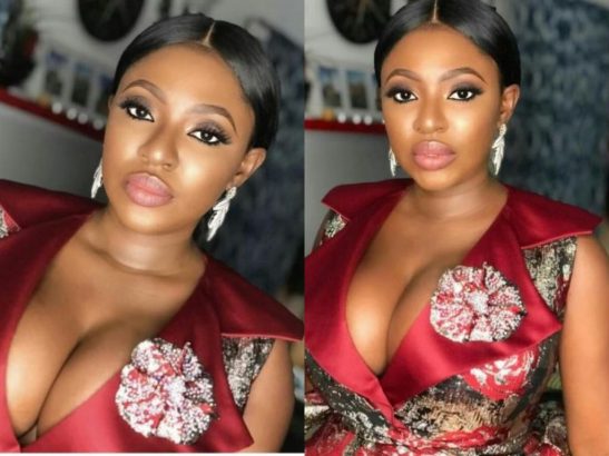 Fans-say-actress-Yvonne-Jegede-will-go-to-hell-for-revealing-cleavage-547x410
