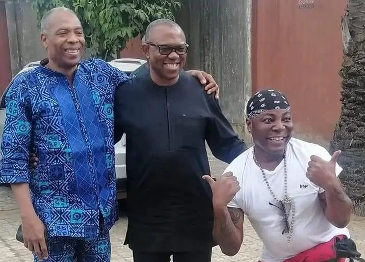 Peter Obi and Chaly boy