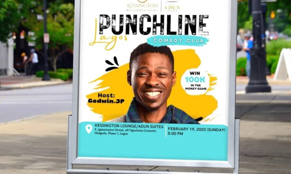Comedian Godwin.JP  to unveil PunchLine Lagos