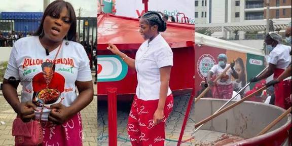 Funke Akindele Shows Up Hilda Baci