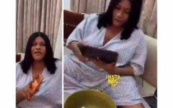 Nkechi Blessing Dips Her ₦3 Million iPhone 17 Pro Max in Water to Prove It’s Not “China Upgrade”