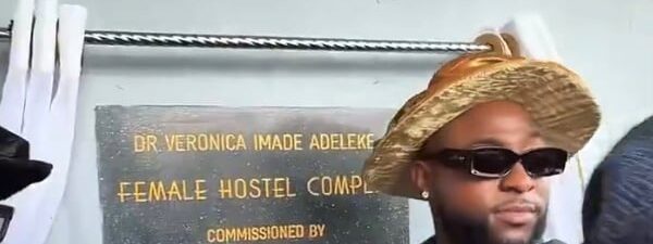 Davido Commissions Female Hostel at Clifford University in Honour of His Mother