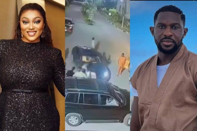 Peggy Ovire Under Fire As Leaked CCTV Footage Shows Heated Clash With Actor Taye Arimoro