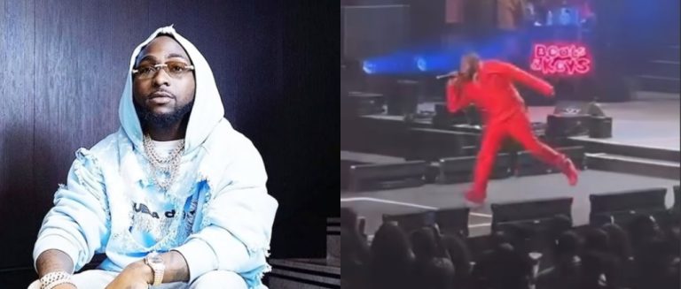 If Anything Do You, I Fit Craze — Fans Panic as Davido Nearly Falls On Stage in Atlanta Show