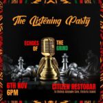 Echoes Of The Grind EP Launches in Lagos with an Exclusive Listening Party Celebrating the Spirit of Hustle