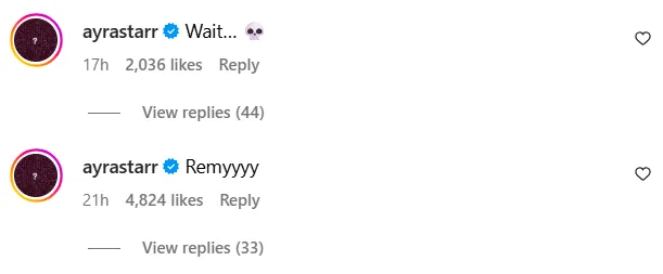 Money Land You Change Neighborhood — Rema Calls Out Ayra Starr For Relocating To New York