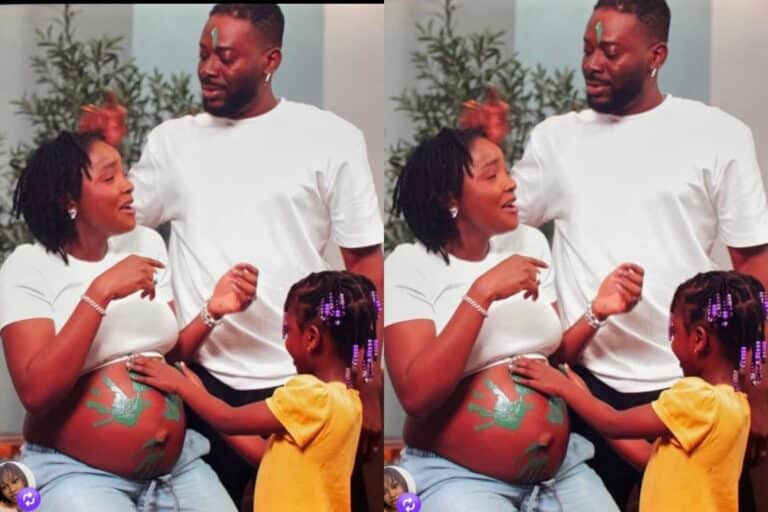 Simi Shows Baby Bump in New Video with Adekunle Gold