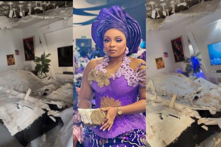 God Said, Not This Family — BBNaija Queen Mercy, Family Narrowly Escape Death After POP Ceiling Falls