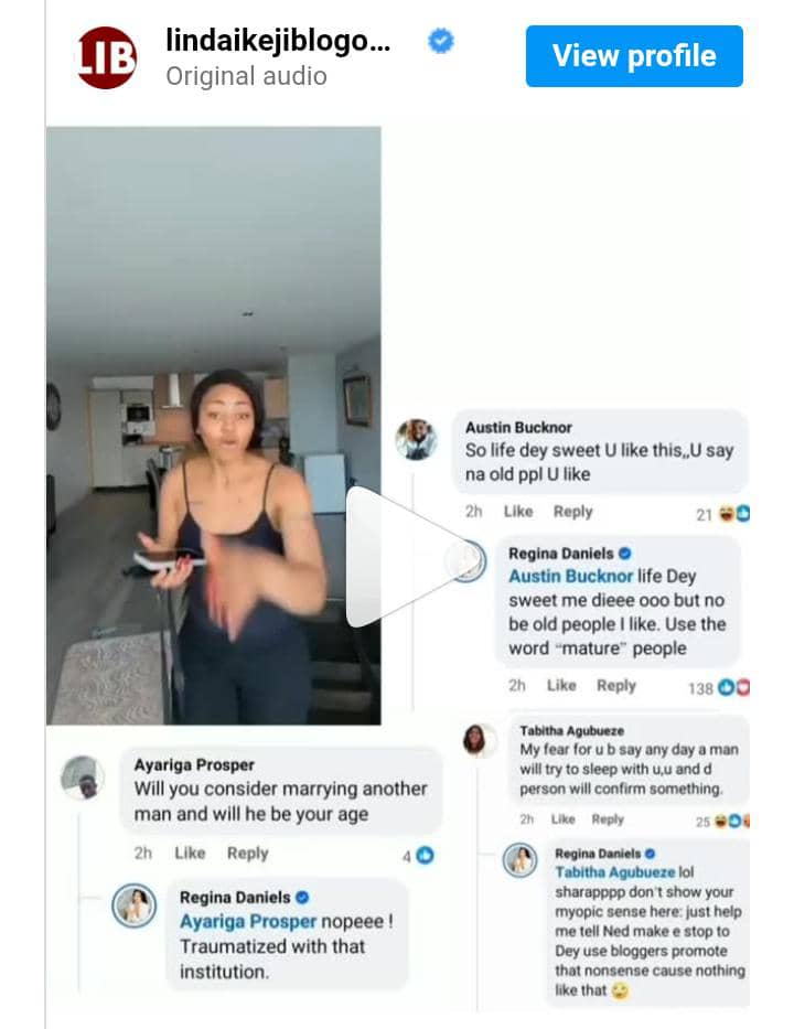 Regina Daniels Reveals Why She Won’t Marry Again After Split from Ned Nwoko