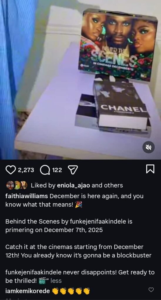 BTS Is A Blockbuster — Faithia Williams Reconciles With Funke Akindele Ahead of New Movie Premiere