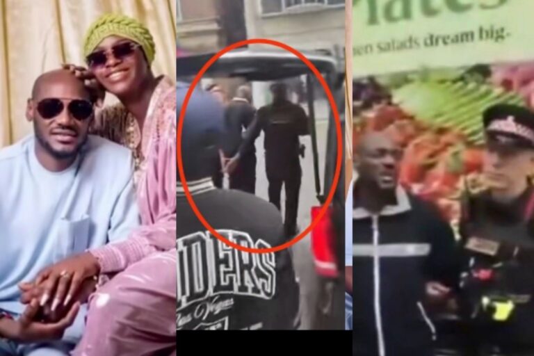 Netizens Drag 2Baba After Shocking Video of His UK Arrest Surfaces Online