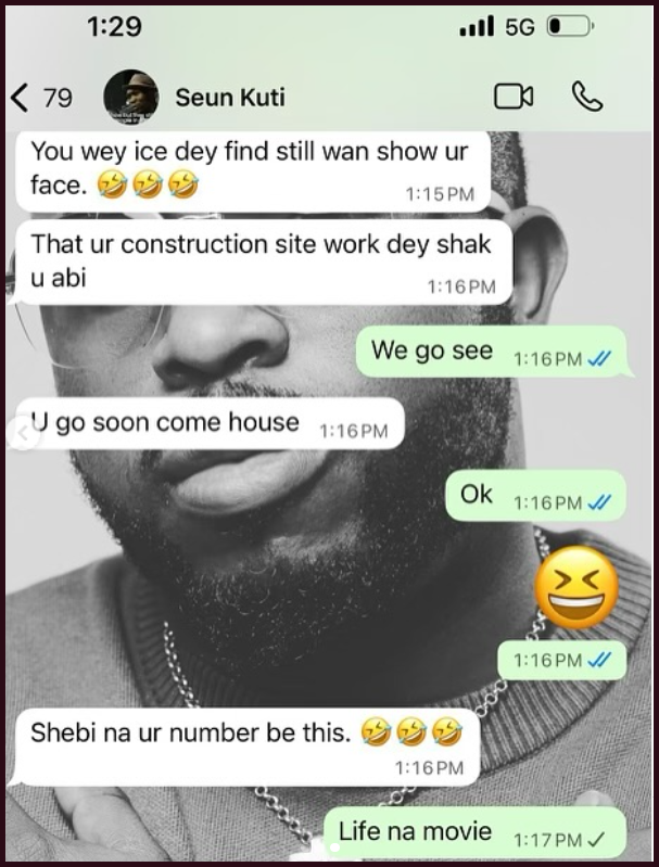 Samklef Pranks Seun Kuti Amid Wizkid Feud