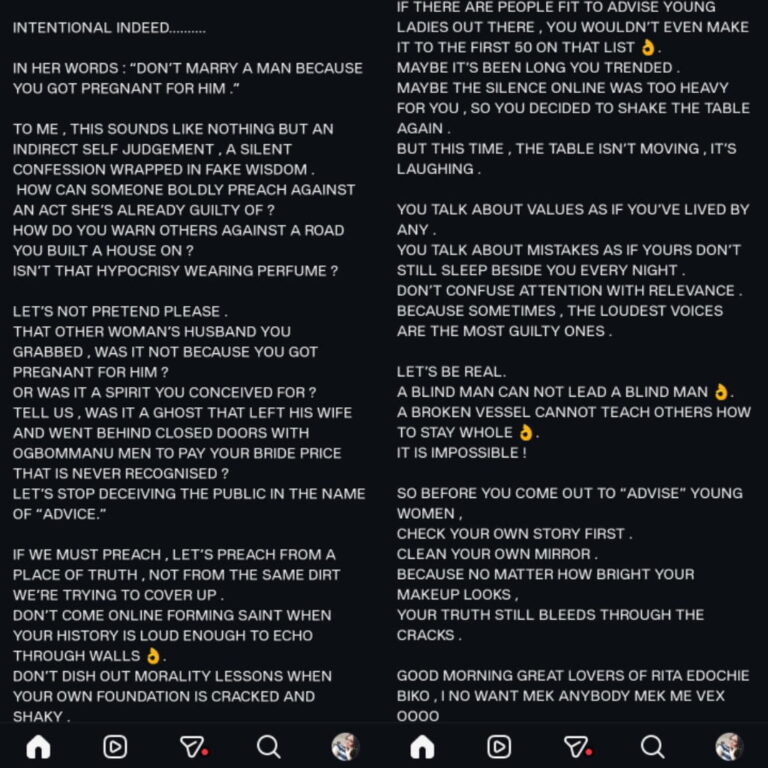 Rita Edochie Slams Judy Austin Over Marriage Advice