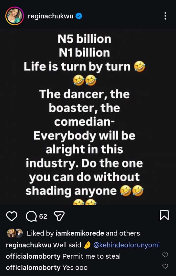 Regina Chukwu Reacts to Afolayan, Akindele Cinema Clash