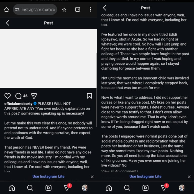 Biodun Okeowo Rejects Friendship Claims With Lizzy Anjorin