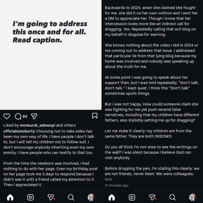 Biodun Okeowo Rejects Friendship Claims With Lizzy Anjorin